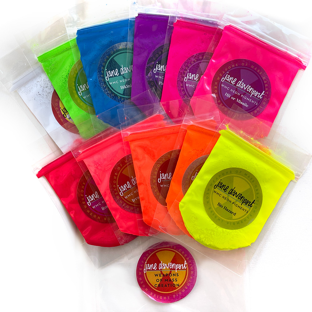Neon Pigments | make your own glowing inks & watercolours! - Image 8