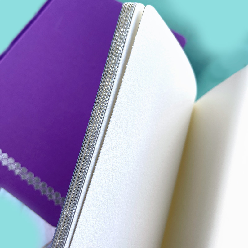 'Glittering Prize' Art Journal | Shimmering watercolour paper - Image 2