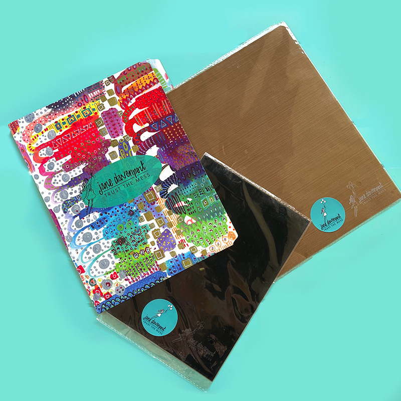 Trust The Mess! Sheets | Let journal pages dry without sticking