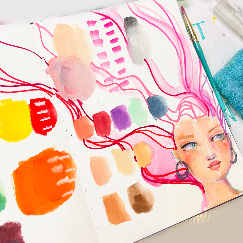 Secret Ingredients | Bite Size LayerCake | mini portrait palette - Image 5