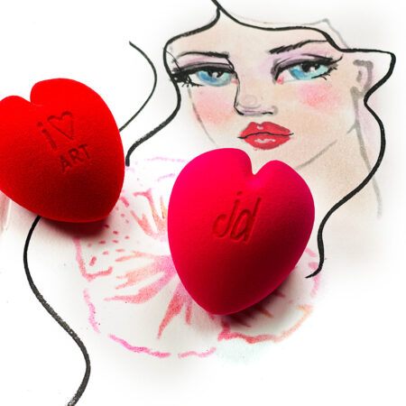 I Heart Art Sponges | Apply inks, pastels & Layercakes!