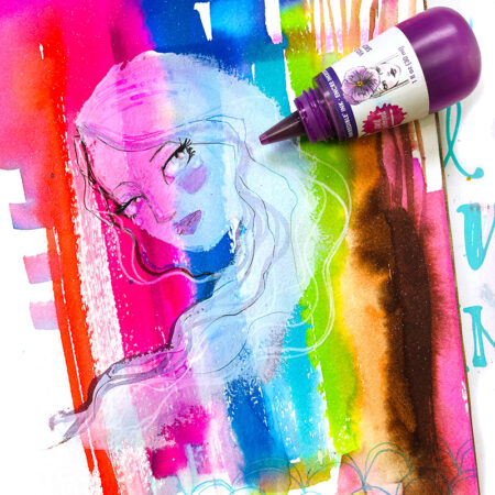 INKredible® Vibrant Watercolour inks| No spill singles bottles