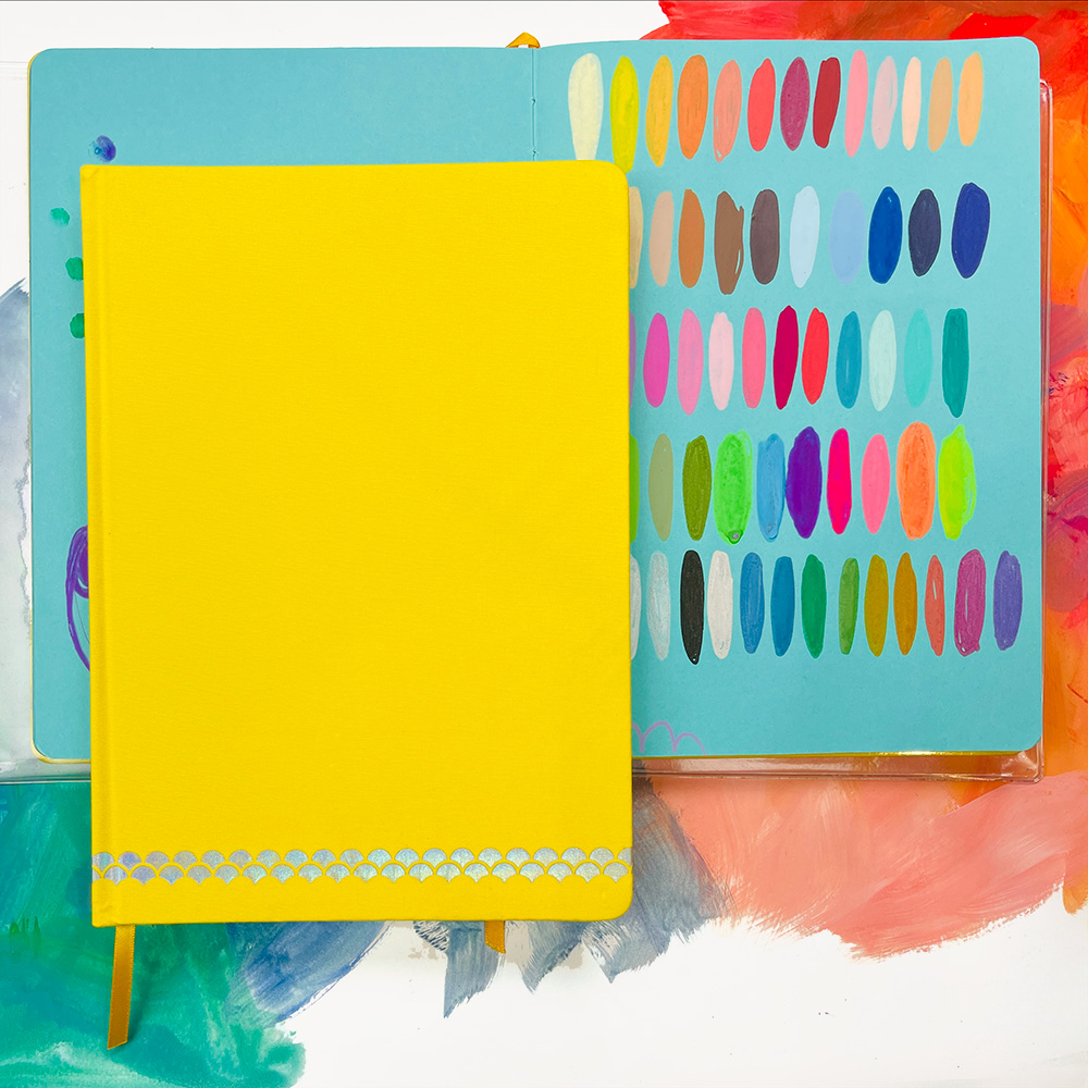 'Rainbowitis' Art Journal | Multi-colour paper!