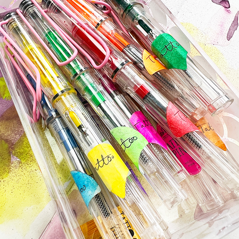 Swatch Stickers Pad | Fab label sheets to organise your ink tools - Image 9