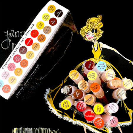 'Country Classics' Fine Musical Markers | 20 skin tone paint pens