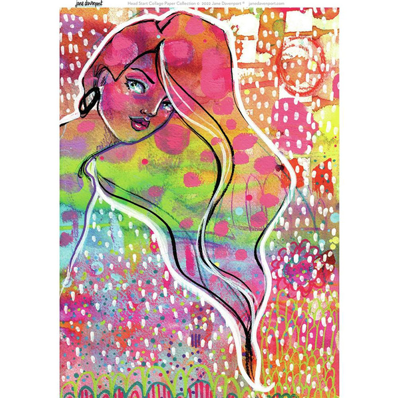 Bright Girls Collage Sheets - Image 4