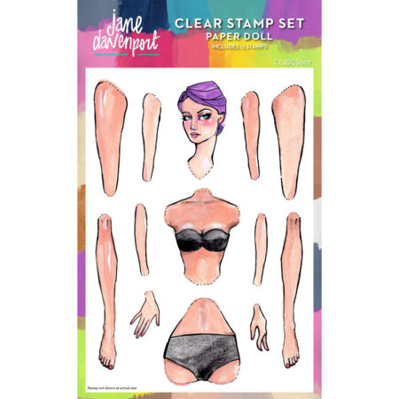 Paper Doll Stamp | Make your own figures!