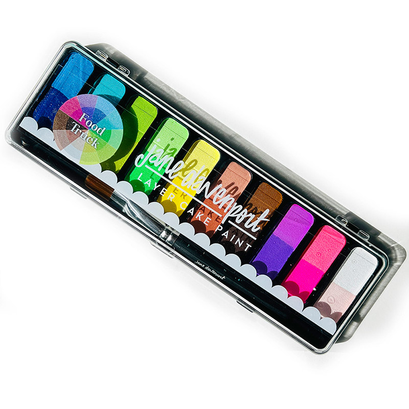 Food Truck LayerCake paint | Dreamy, creamy watercolour - Image 6