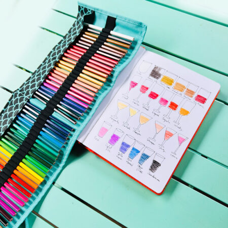 WaterWand Bundle! | 48 watercolour pencils & pencil roll!