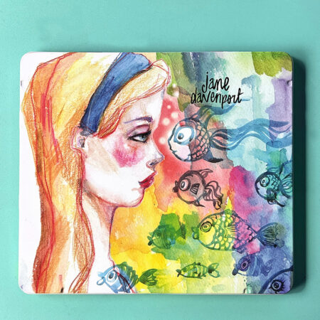 'Tropical Reef' WaterColour Pencils | 24 Bright water Wands!