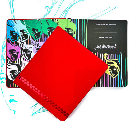 Little Black Magic Journal | luxurious art card sketchbook