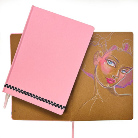 'Best Friend' Art Journal | Multi colour Skin tone !