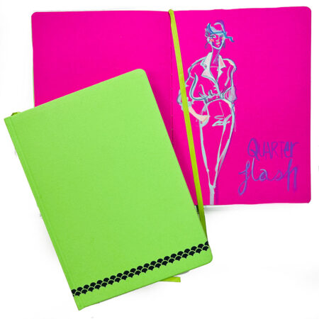 'Bright Thoughts' Art Journal | Multi colour paper