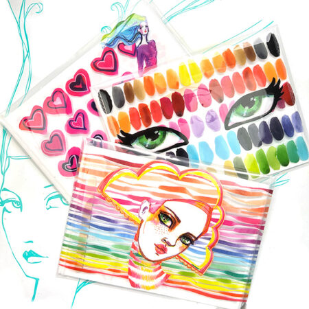 Paper Tattoos Bundle! | hundreds of colourful rub-on transfers!