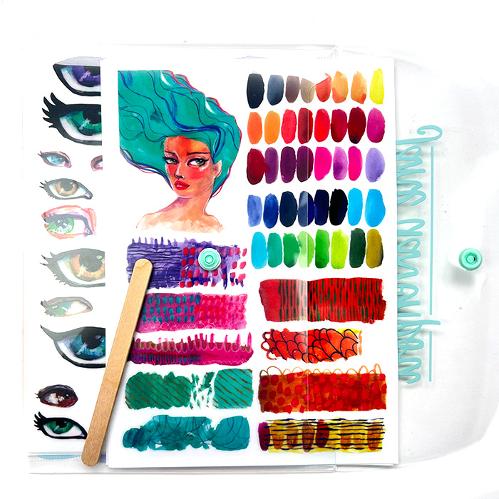 'Face The Truth' Journal Tattoos | rub-on transfers - Image 6