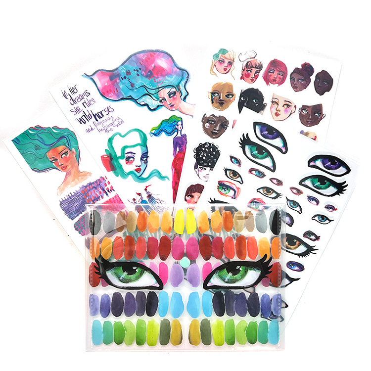 'Face The Truth' Journal Tattoos | rub-on transfers