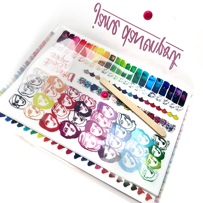 'KaleidEscape' Journal Tattoos | rub-on transfers - Image 5