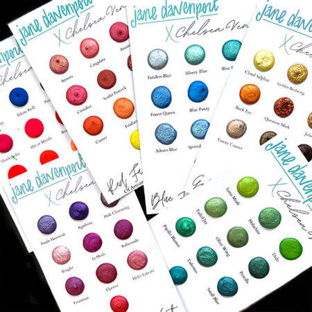 Fairy Dust Dot Cards | Handmade watercolour sets