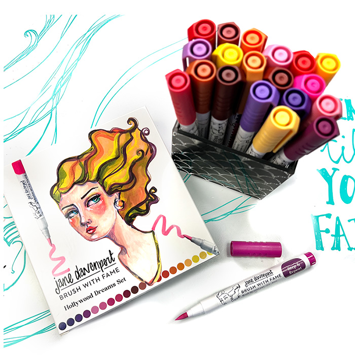 Brush With Fame paint pens | HollyWood Dreams set