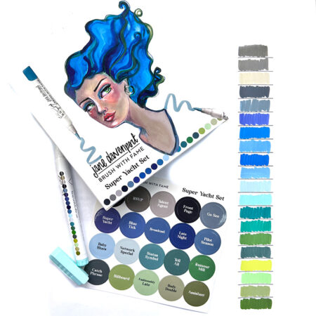 Brush With Fame paint pens | Super Yacht Set