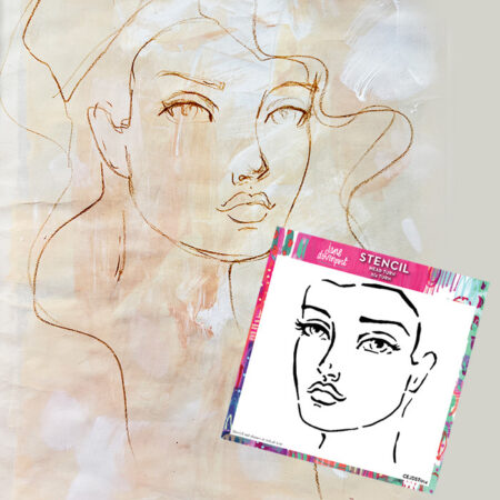 3/4 Turn | Head Turn stencils