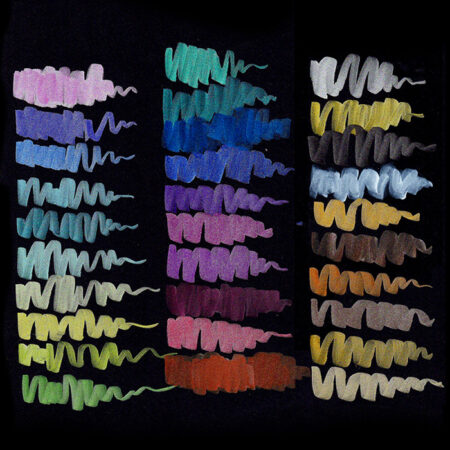 Tippy Toes Pen | 30 lustrous brush tip paint pen colours!