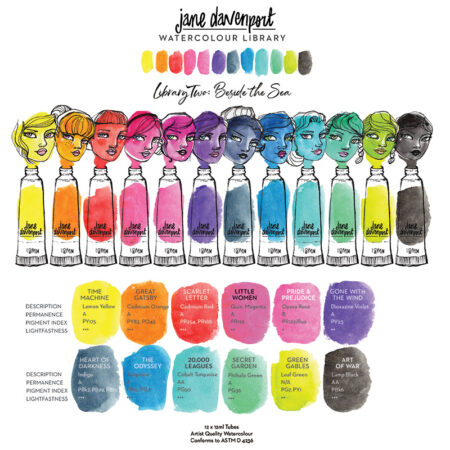 WaterColour Library 2 | By the Seaside set