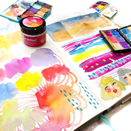 Small Watercolour Gesso | create water-media loving surfaces