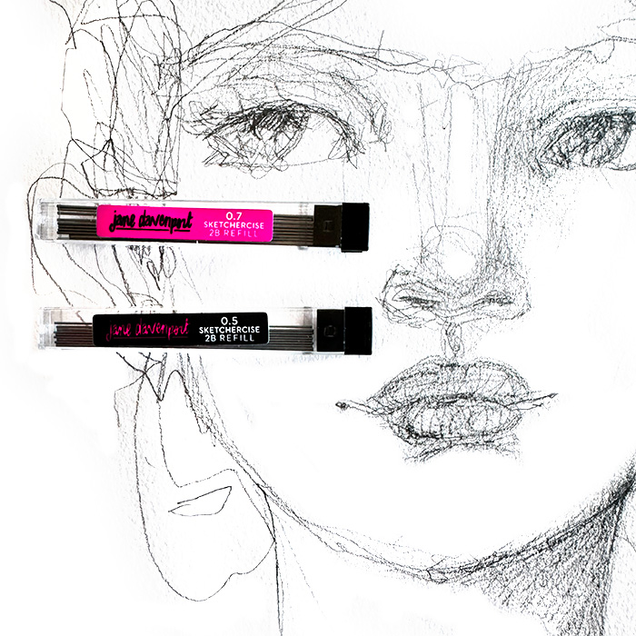 Sketchercise 2B Refills| Add nuance to your drawings!