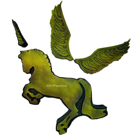 Pegasus | set of 4 | JD x ArtFoamies stamp