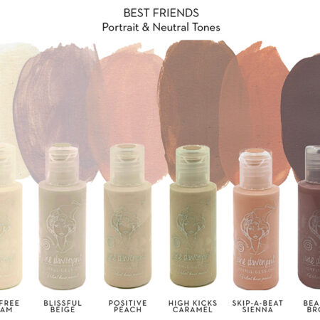 Best Friends Joyful Gess-Oh! | Use as gesso or ultra-matte acrylic paint