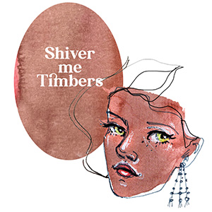 'Shiver me Timbers' Tattoo ink |  new water-proof colour!