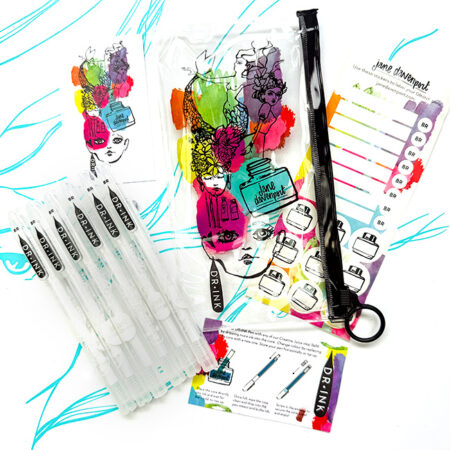 DR.INK | 6 refillable fine tip pens