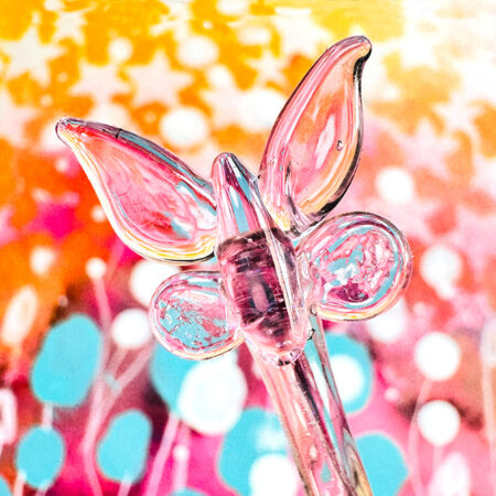 'Paper-illon' butterfly Take-a-Dip Glass Pen