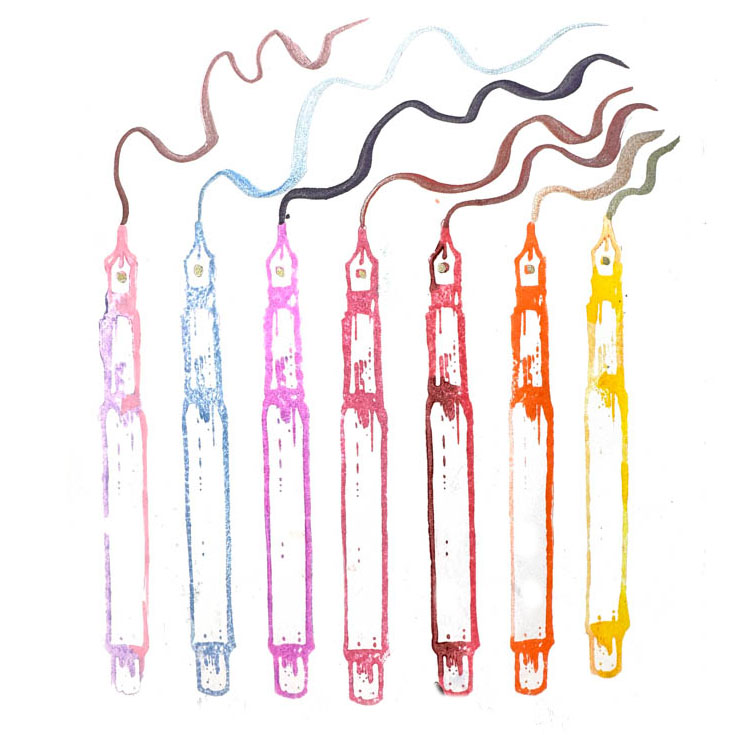 Always ThINKing Stamp set | Skinny Dip Collection - Image 2