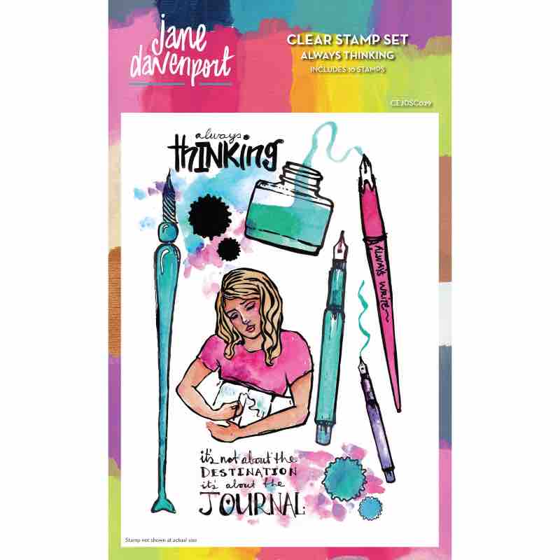 Always ThINKing Stamp set | Skinny Dip Collection