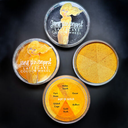 Pot 'o' Gold Colour Wheel | All gold palette!
