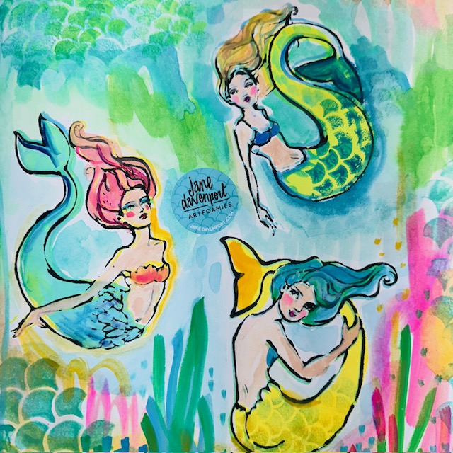 Mermaid Splash Collection | set of 3! | JD x ArtFoamies