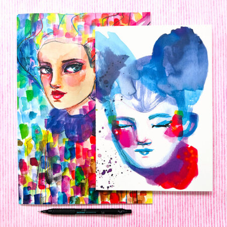 Window Pane Journal Bundle | Layered journaling!