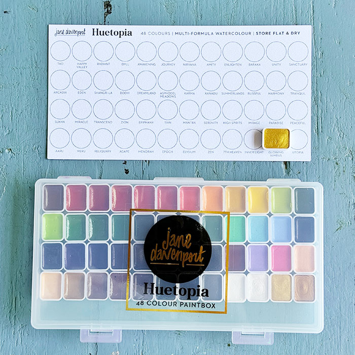 HUEtopia & HUEphoria paintbox bundle | 114 uplifting watercolours! - Image 2